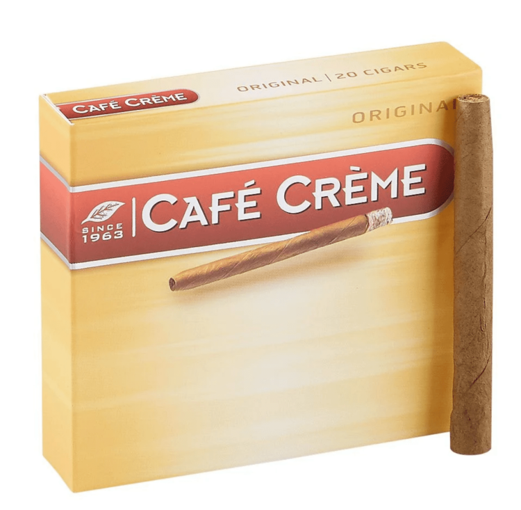 CAFÉ CRÈME Cigar Original Filter Tip - 10 Cigars