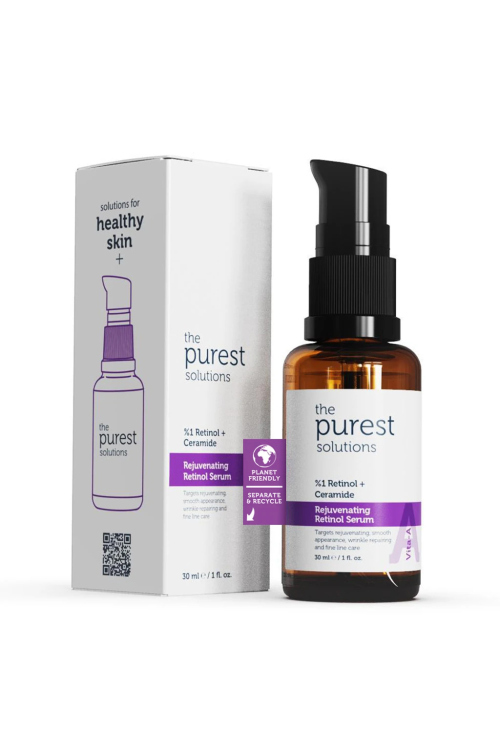 The Purest Solutions, Vita-A Rejuvenating Retinol Serum (%1 Retinol + Ceramide) 
