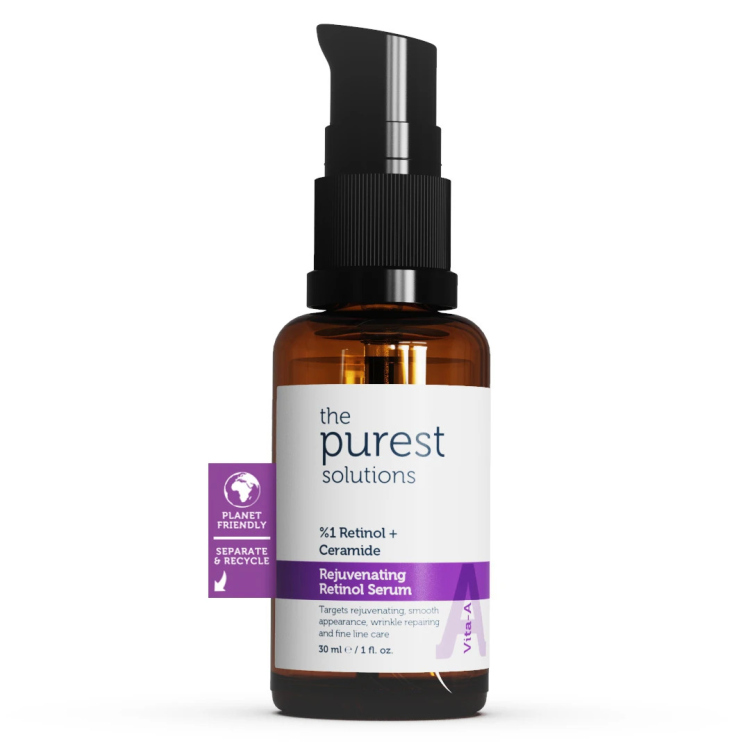 The Purest Solutions, Vita-A Rejuvenating Retinol Serum (%1 Retinol + Ceramide) 