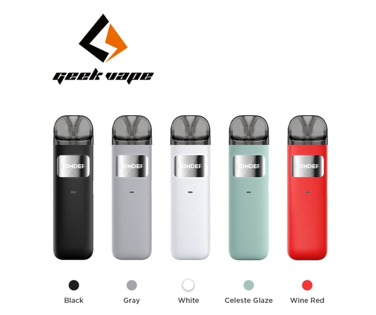 Geek Vape SONDER U Pod Kit, Rechargeable, Refillable, Vape Device, Multiple Colors