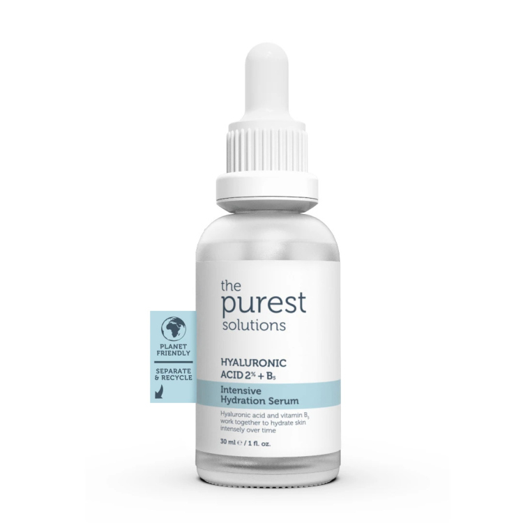 The Purest Solutions, Intensive Hydration Serum Hyaluronic Acid %2 + B5 