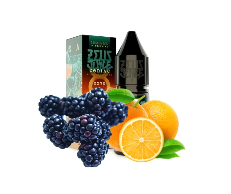 Zeus Juice  - Blackberry Orange - SaltNic -  Vape Juice - 10ml - 20mg Nicotine 