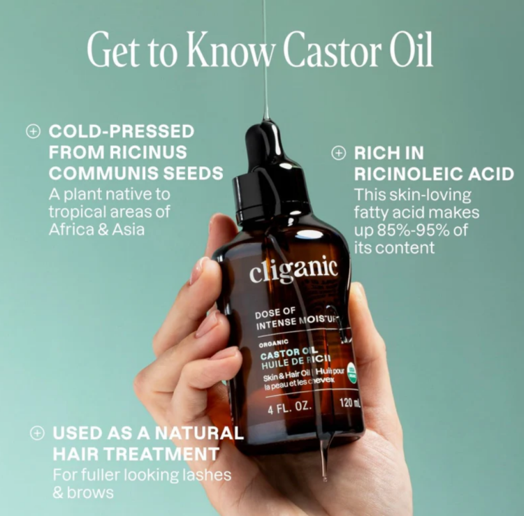 Cliganic, Organic Castor Oil