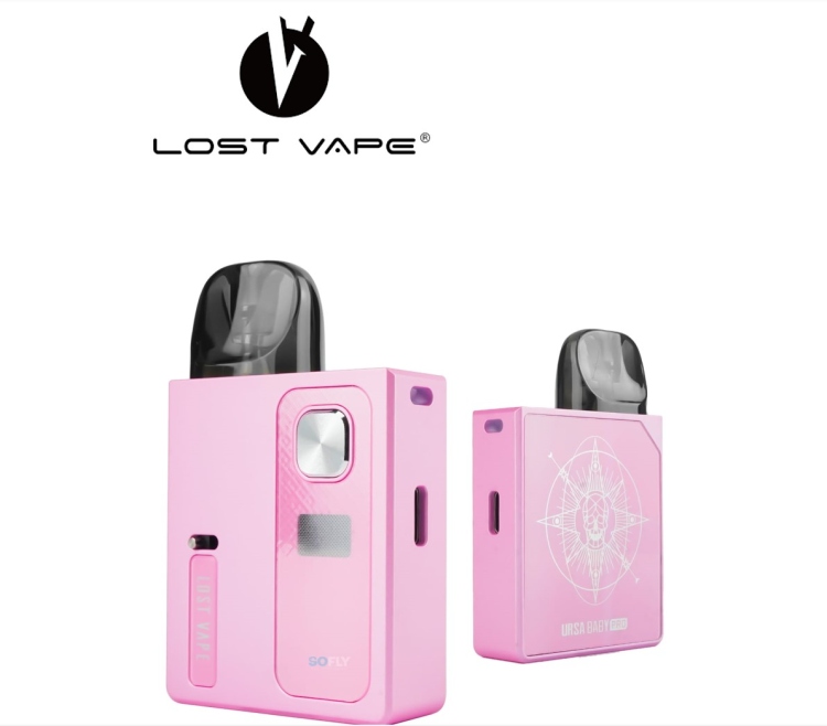 Lost Vape Ursa Baby Pro Pod Kit, Rechargeable, Refillable, Vape Device, Multiple Colors