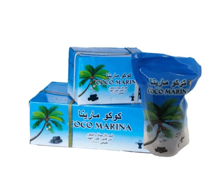 Hookah Charcoal - Coco Marina Cylindrical -1 Kilo 