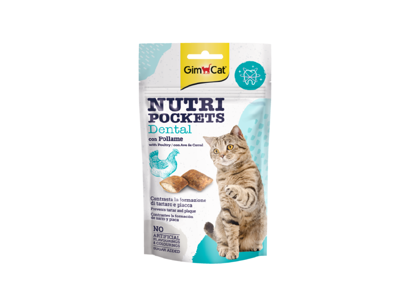 GIMCAT NUTRI POCKETS DENTAL 60G