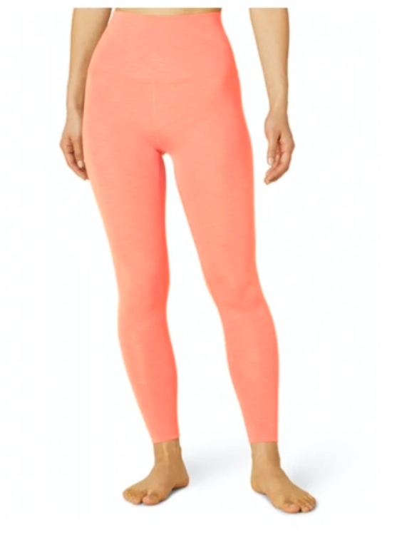 Beyond Yoga Heather Rib High Waist Midi Legging