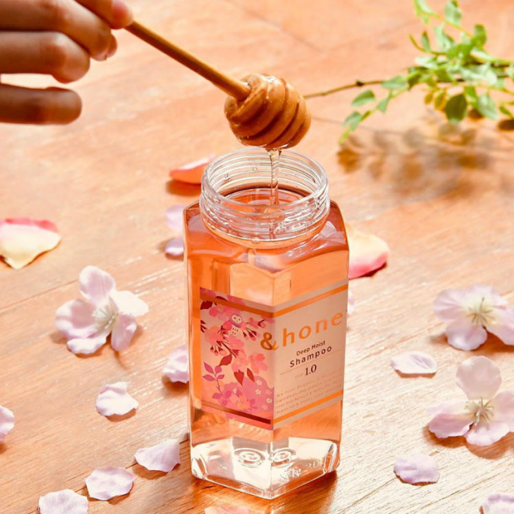 ViCREA, &honey Deep Moist Shampoo 1.0 Sakura Edition (Japanese Honey Shampoo) 
