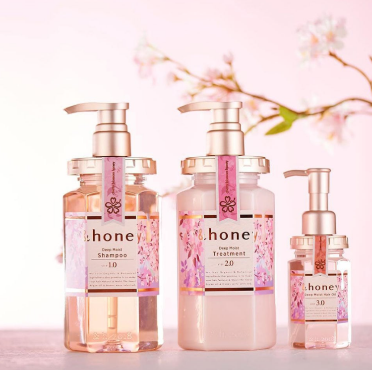 ViCREA, &honey Deep Moist Shampoo 1.0 Sakura Edition (Japanese Honey Shampoo) 