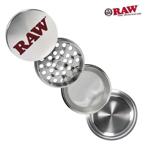 RAW Tobacco Aluminum Grinder 