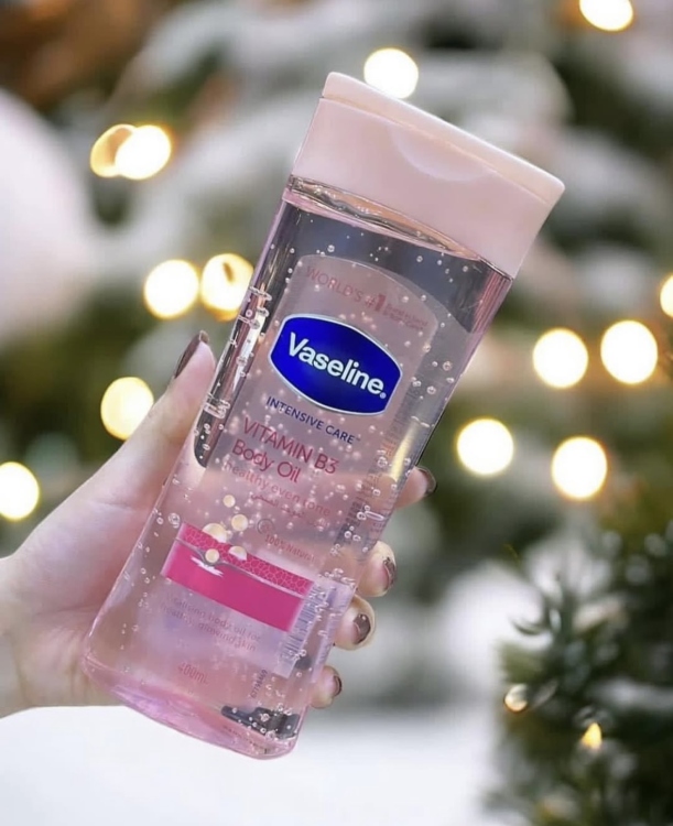 زيت فازلين للجسم بعطر البيبي باودر vaseline 