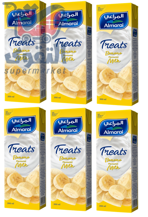 المراعي حليب الموز200*6