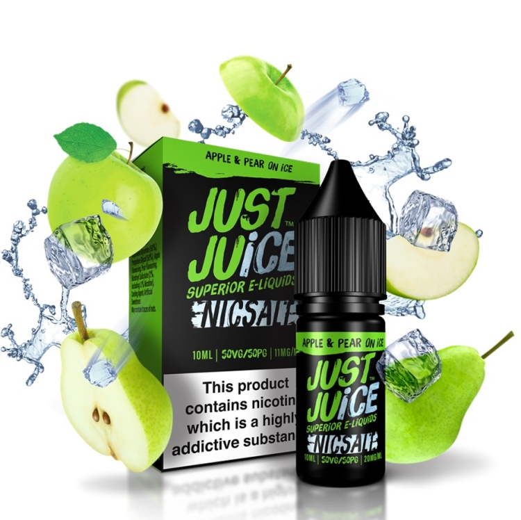 Just Juice Apple & Pear On Ice Saltnic 