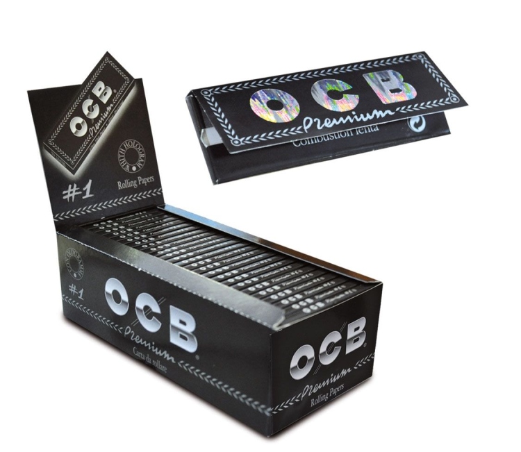 OCB Premium Rolling Paper - 50  Paper 