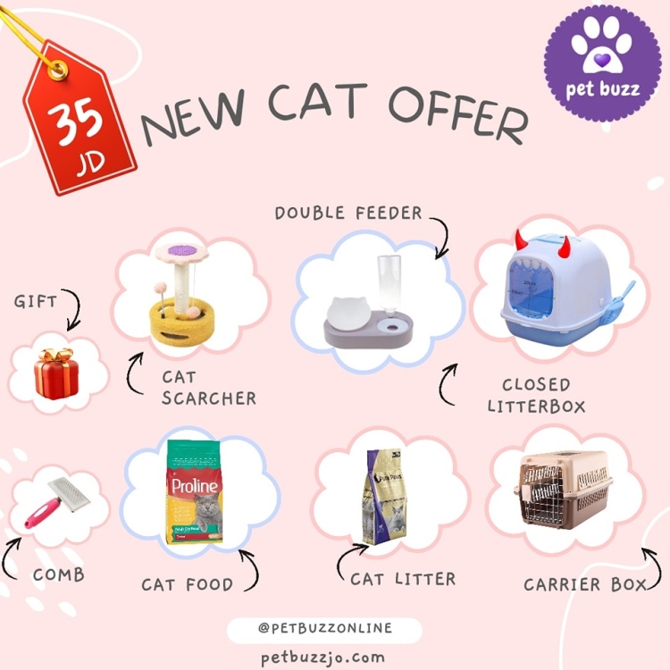 NEW CATE ALL SUPPLIES OFFER 