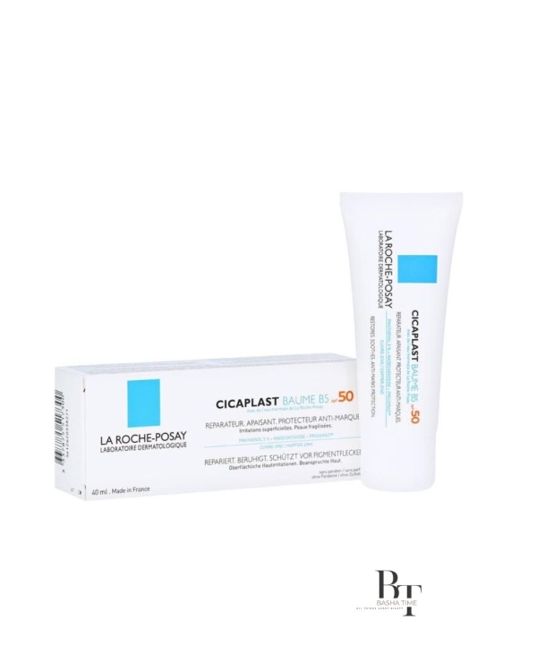 لاروش بوزيه، سيكابلاست بالم +B5 كريم حماية وإصلاح البشرة مع واقي من الشمس SPF50 معامل وقاية - 40 مل