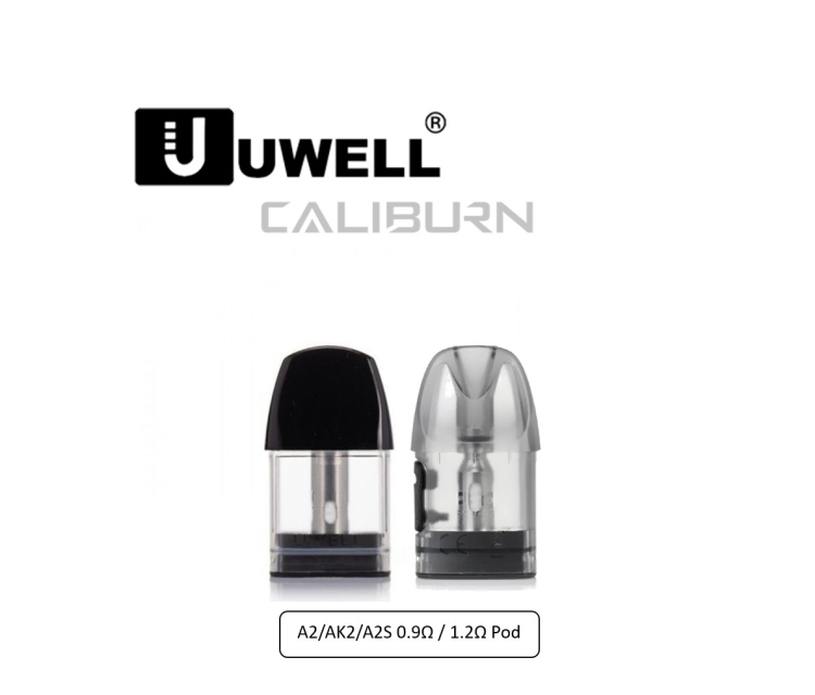 UWell CALIBURN A2 Replacement  Pod, Multiple Resistance 