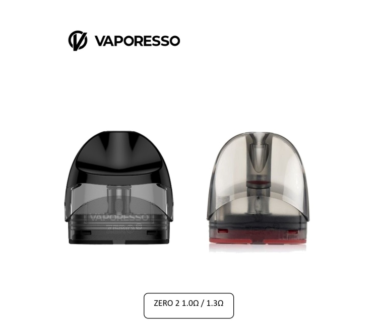 Vaporesso ZERO 2 Replacement Pod, Multiple Resistance 