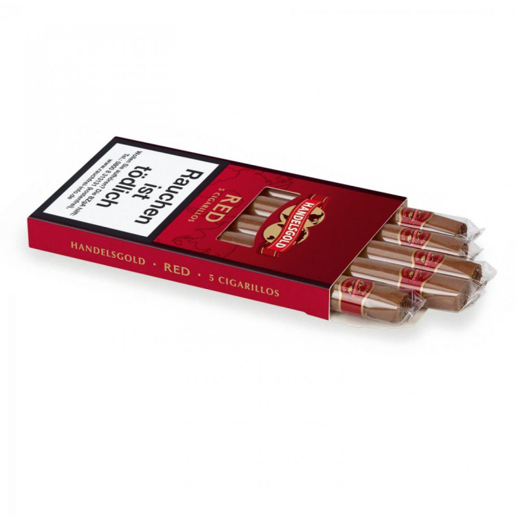 HANDELSGOLD CIGARILLOS - Red - Cherry Flavor 