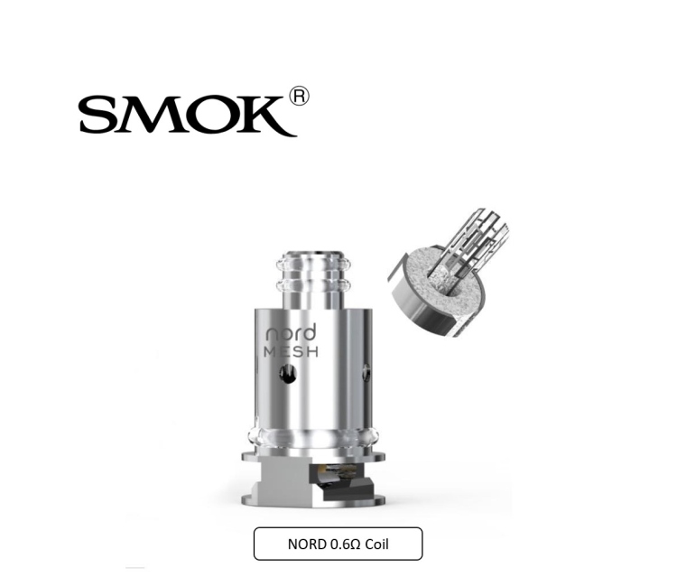 SMOK Nord 0.6Ω Meshed Replacement Coil