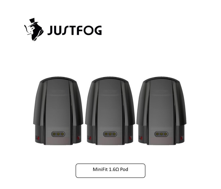 JustFog  MiniFit Replacement Pod 3EA 1.6Ω 