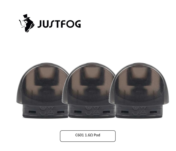 JustFog C601  Replacement Pod 1.6Ω