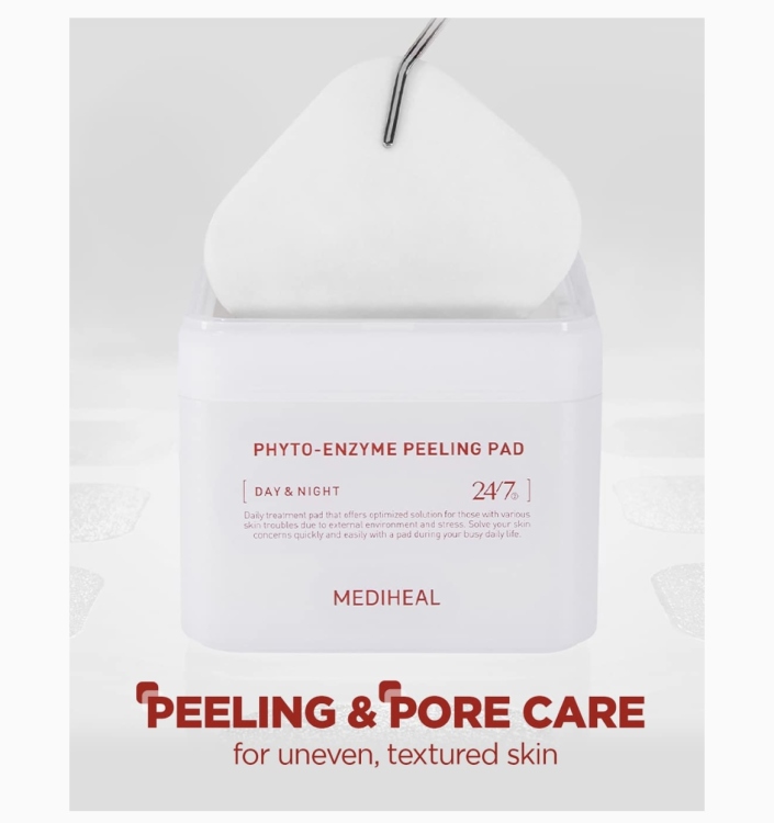 Mediheal  Phyto-Enzyme Peeling Pad مسحات تقشير البشرة النباتية الإنزيمية