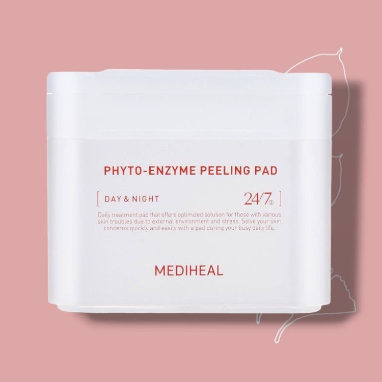 Mediheal  Phyto-Enzyme Peeling Pad مسحات تقشير البشرة النباتية الإنزيمية