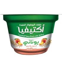 اكتيفيا لبن يوناني الحبوب والخوخ 150 غ