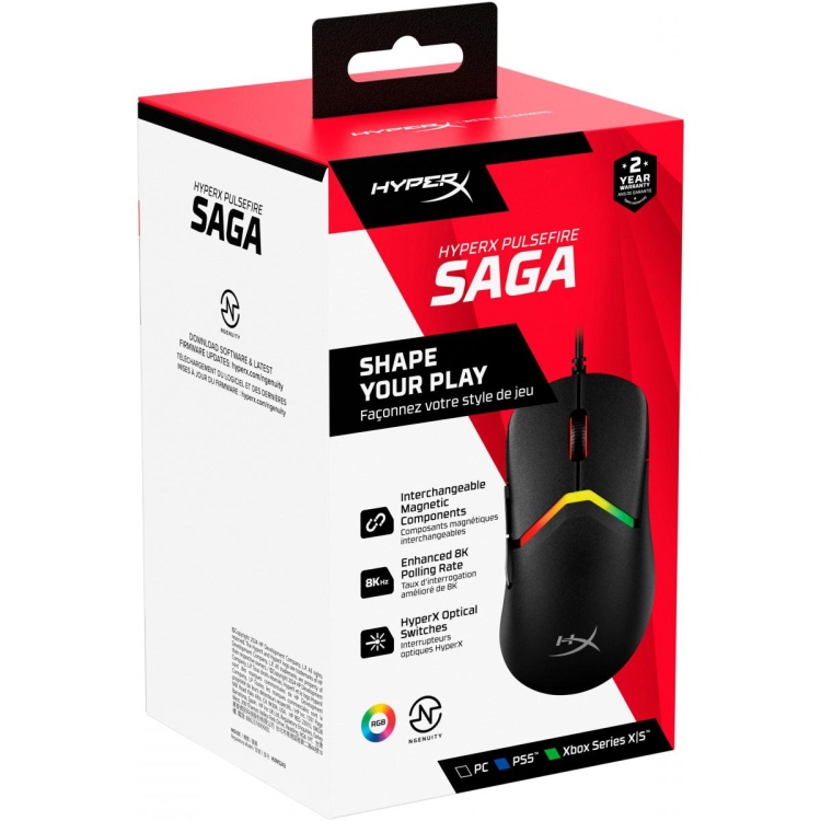 HYPERX A2PB3AA MOUSE SAGA WIRED