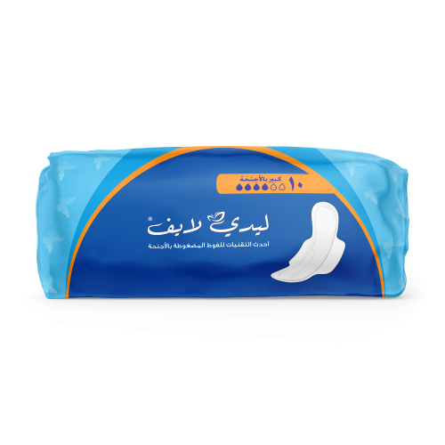 لايفي فوط نسائية عادية سميكة