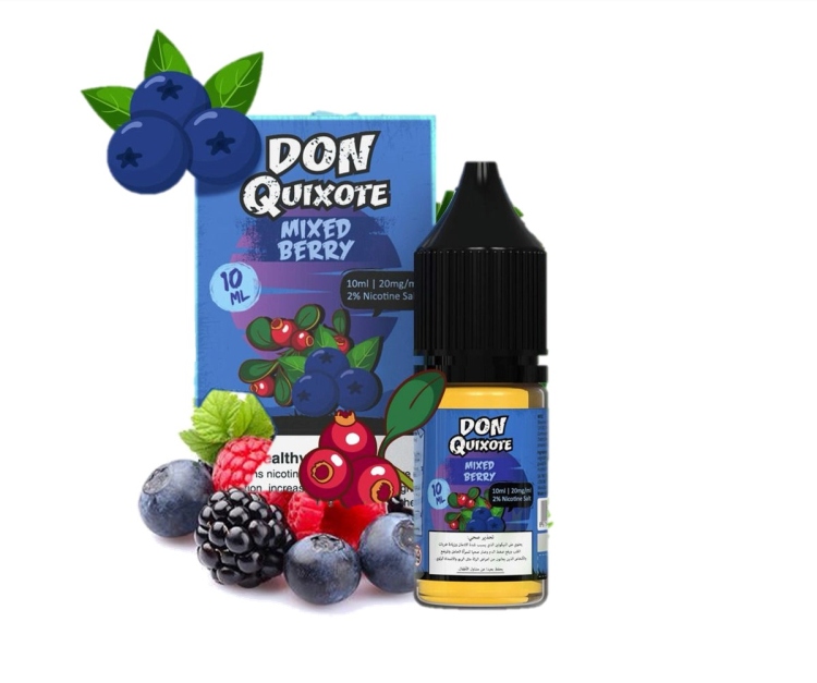 Don Quixote Mixed Berry  SaltNic, Vape Juice 