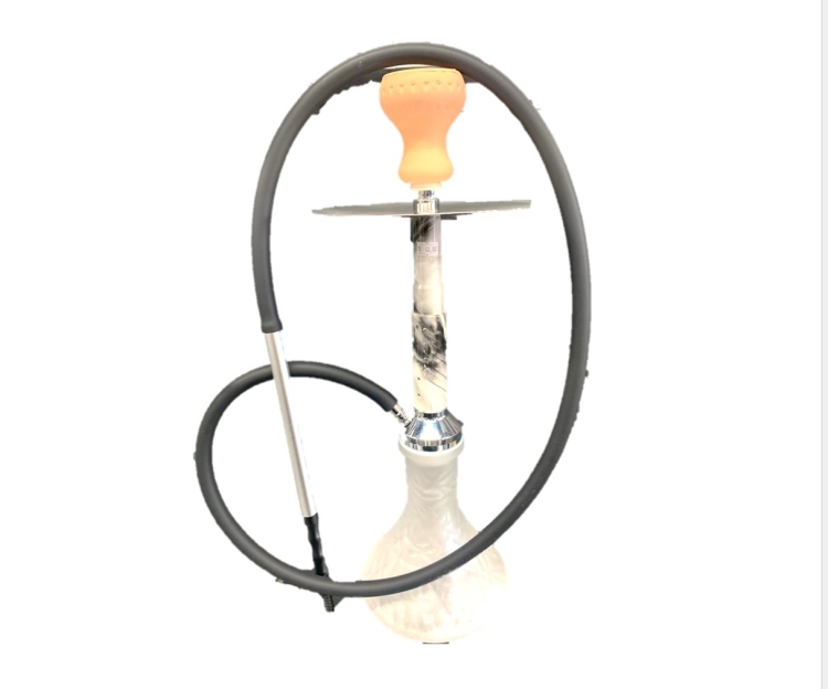 SHISHCO Deluxe  Hookah - Complete Set  - White Color 