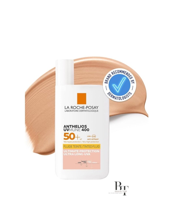لاروش بوساي أنثيليوس SPF50+ سائل شاكا ملون 50 مل