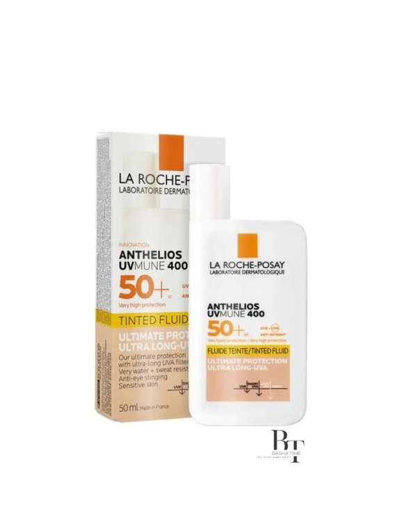 لاروش بوساي أنثيليوس SPF50+ سائل شاكا ملون 50 مل