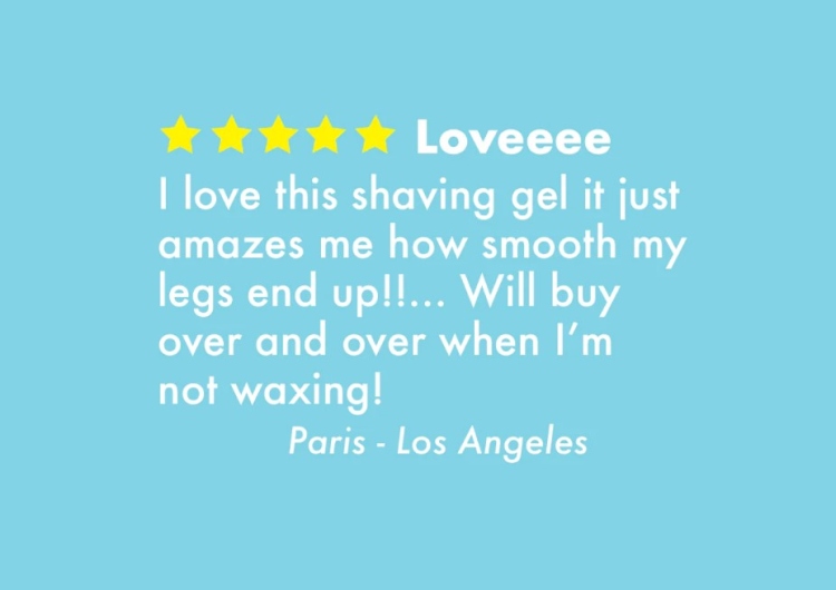 Completely Bare, completely SMOOTH Moisturizing No-Bump Shave Gel