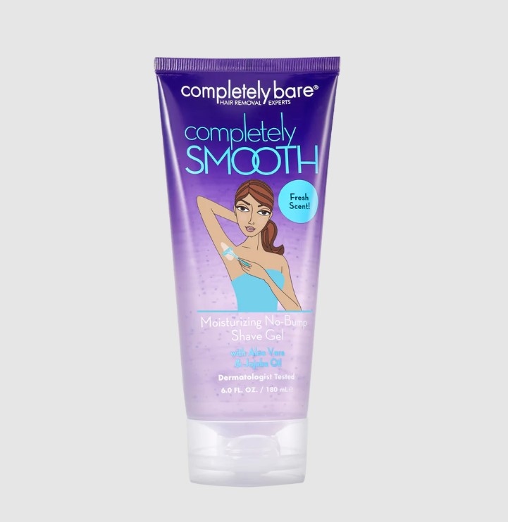 Completely Bare, completely SMOOTH Moisturizing No-Bump Shave Gel