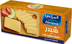 المراعي جبنة شيدر كاملة الدسم 250 غ
