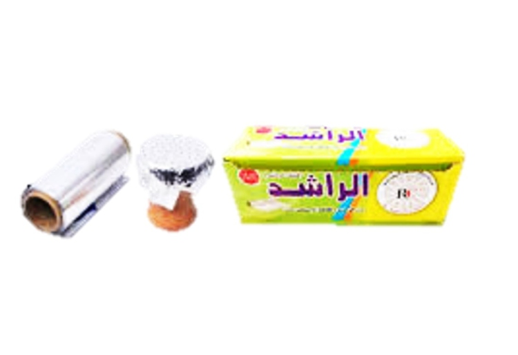 AL-Rashed  Foil Roll - Un-Perforated Tin - 12cm - 30 Micron 