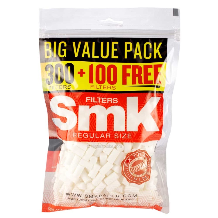 SMK Regular Filters, 300 + 100 Filter FREE