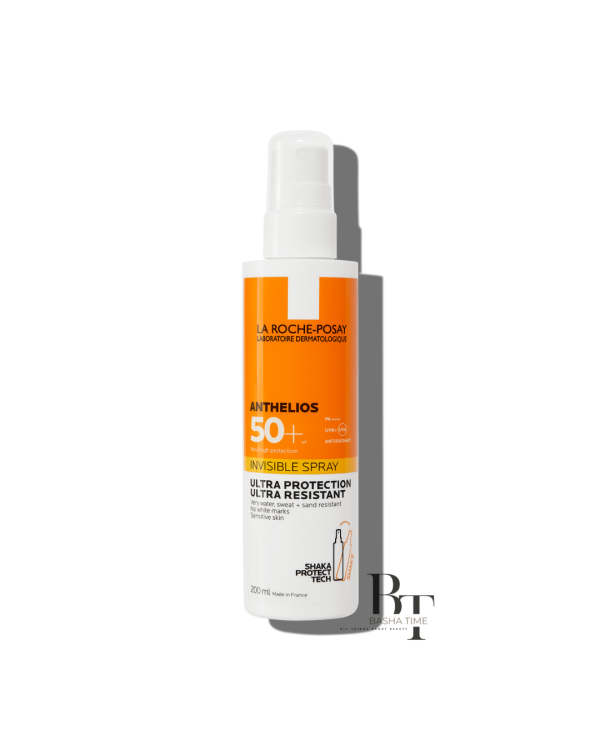 أنثيليوس﻿ بخاخ شفّاف بعامل حماية SPF50+‎ حماية عالية للغاية من الأشعة فوق البنفسجية من لاروش بوزية