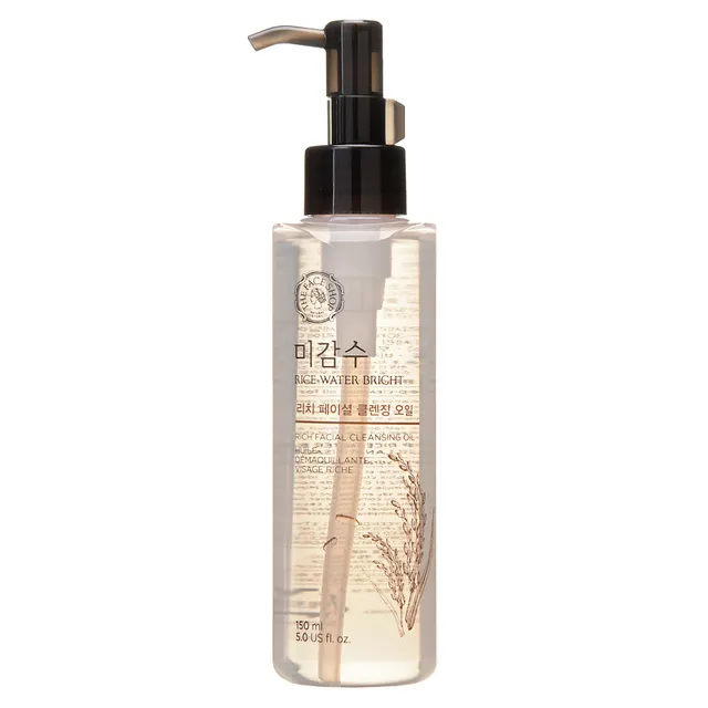 THE FACE SHOP, Rice Water Bright Rich Facial Cleansing Oil 