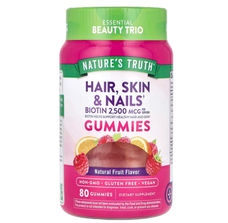 Nature's Truth, Hair, Skin & Nails With 2500 Mcg Of Biotin 