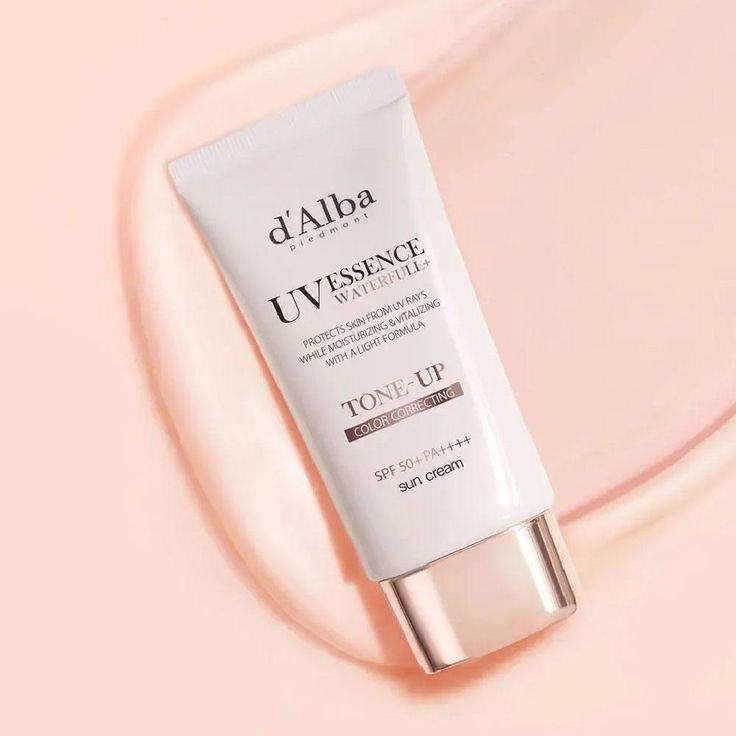 d'Alba - Waterfull Pink Correcting Tone-Up Sunscreen
