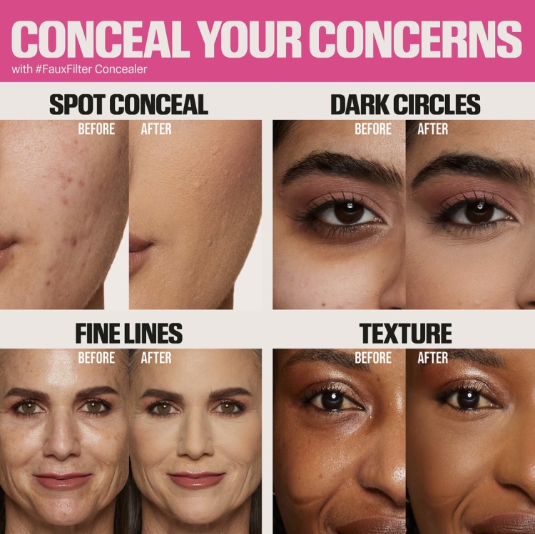 Huda Beauty #Fauxfilter Luminous Matte Liquid Concealer 9ml