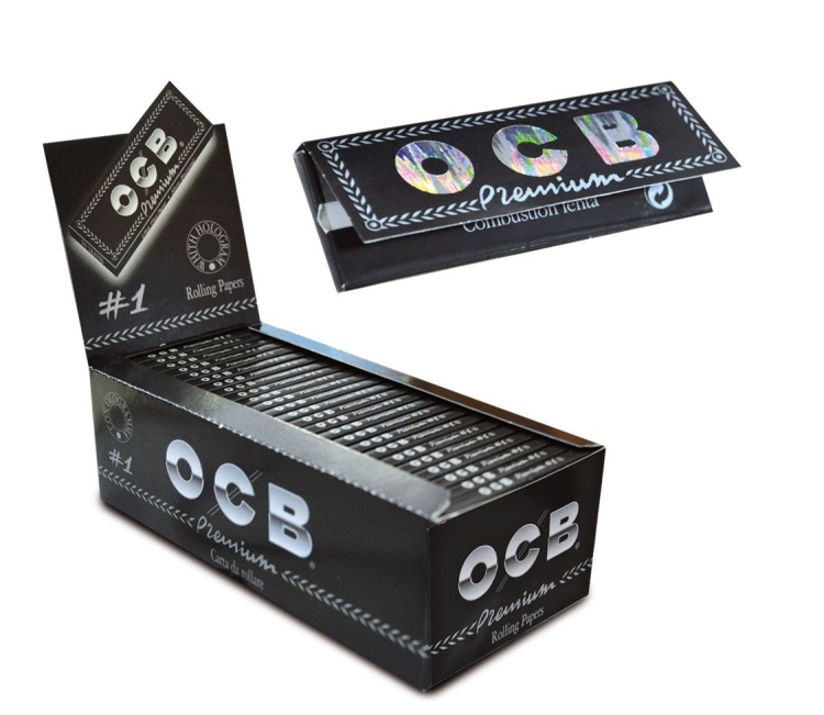 OCB Premium Rolling Paper - 50  Paper - Assorted Types