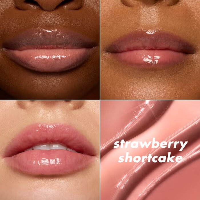 Elf  glow reviver melting lip balm strawberry shortcake 