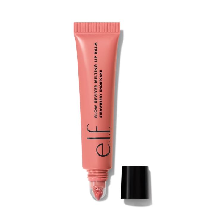 Elf  glow reviver melting lip balm strawberry shortcake 