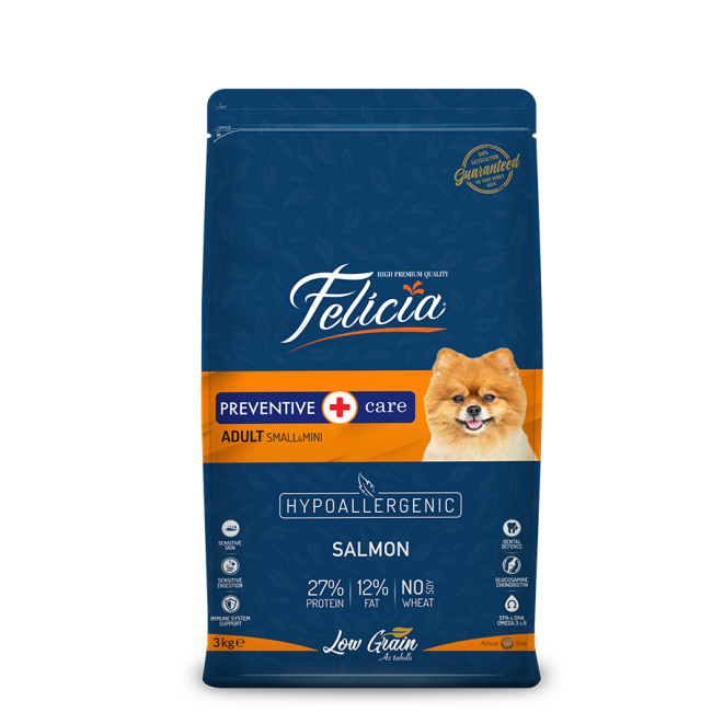 Felicia preventive Hypoallergenic small adult 3kg