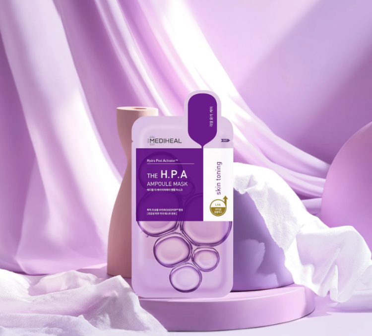 MEDIHEAL, The H.P.A Glowing Ampoule Beauty Mask